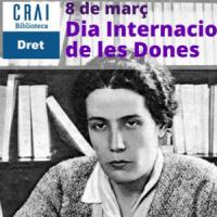 Victoria Kent, la primera dona advocada que va exercir a Espanya. Mostra bibliogràfica al CRAI Biblioteca de Dret
