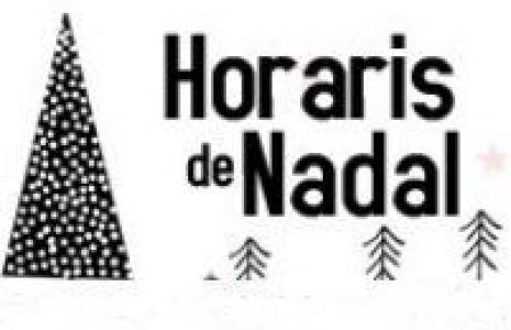 Horaris de Nadal als CRAI Biblioteques de la Universitat de Barcelona