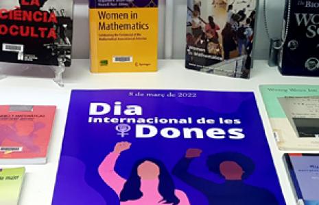 El CRAI Biblioteca de Matemàtiques i Informàtica commemora el Dia Internacional de les Dones