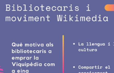 Participació del CRAI Biblioteca d'Informació i Mitjans Audiovisuals en un article sobre el moviment Wikipedia 