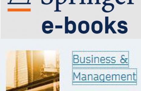 Nova col·lecció de llibres electrònics: SpringerLink eBooks Business and Management 