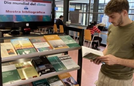 El Dia Mundial del Clima protagonista d’una mostra bibliogràfica al CRAI Biblioteca de Dret