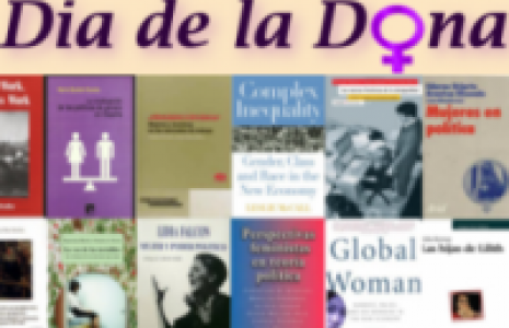 Exposició "Dia Internacional de la Dona" al CRAI Biblioteca d'Economia i Empresa