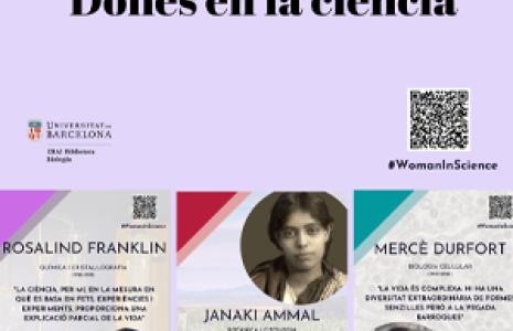 El Dia Internacional de les Dones i les Nenes en la Ciència al CRAI Biblioteca de Biologia