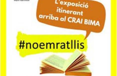 #noemratllis. La mostra bibliogràfica itinerant ara al CRAI Biblioteca d'Informació i Mitjans Audiovisuals