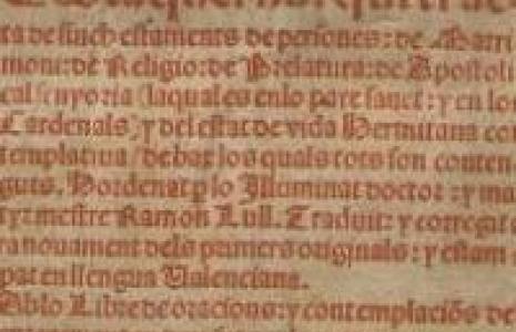 Us convidem a participar a la lectura de “Blaquerna”, de Ramon Llull, a la Setmana del Llibre en Català