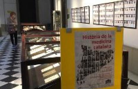 Més temps per visitar l’exposició “Història de la medicina catalana” al CRAI Biblioteca del Campus Clínic