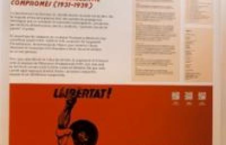 Exposició Llibertat! Fontserè i el cartellisme compromès (1931-1939) amb la participació del CRAI Biblioteca del Pavelló de la República