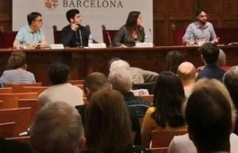 Seminari Internacional "Història i memòria de les Brigades Internacionals" a l'Aula Magna de la Universitat de Barcelona, 