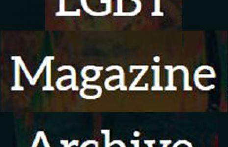 LGBT Magazine Archive. Nou recurs electrònic