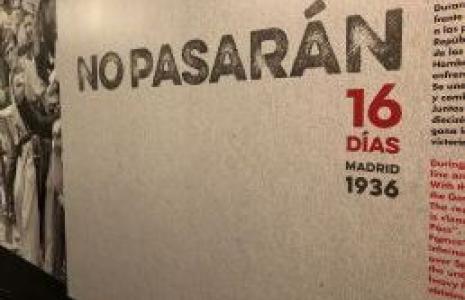 Exposició "No pasarán. Madrid 1936. 16 días" amb la participació del CRAI Biblioteca del Pavelló de la República