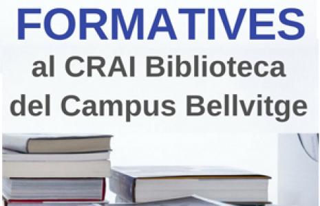 Píndoles formatives al CRAI Biblioteca del Campus Bellvitge
