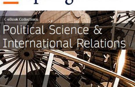 Nova col·lecció de llibres electrònics: SpringerLink eBooks Political Science and International Studies