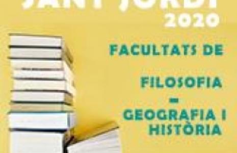 Sant Jordi 2020 al CRAI Biblioteca de Filosofia, Geografia i Història: Mostra de publicacions recents del professorat 