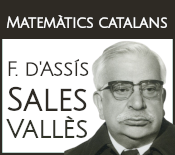 Matemàtics catalans: Francesc d'Assís Sales Vallès